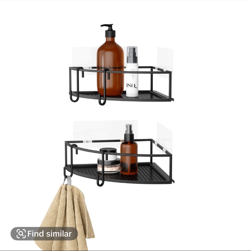 Umbra shower corner shelves
